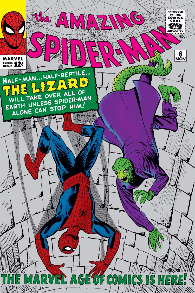 the amazing spider-man #6 the lizard
