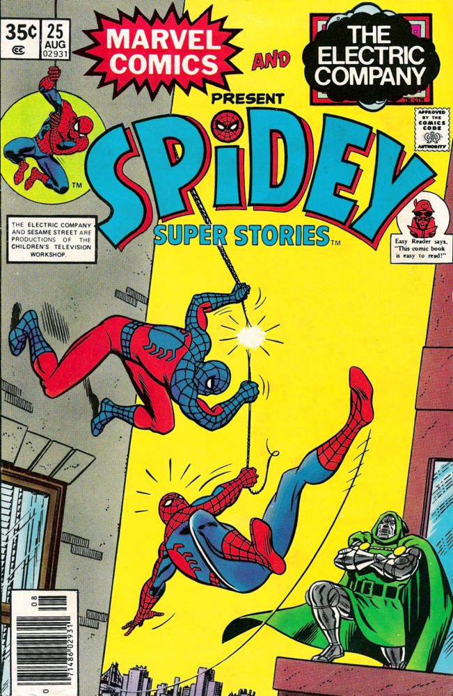 Spidey Super Stories electric company web-man