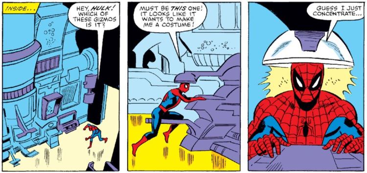 black suit spider-man symbiote secret wars
