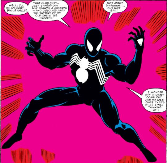 black suit spider-man symbiote secret wars