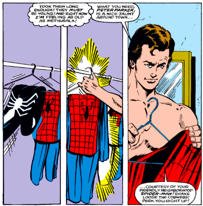 web of spider-man 1 peter parker symbiote