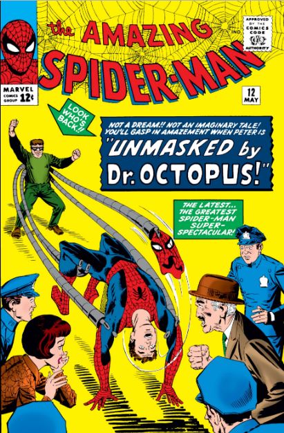 the amazing spider-man 12 doc ock unmasks