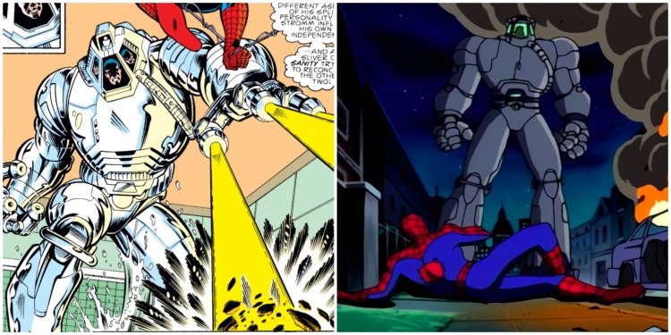 mega spider slayer comic comparison