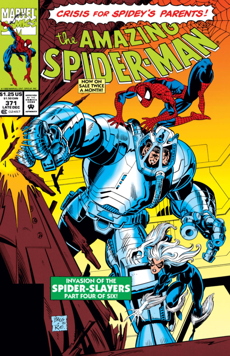the amazing spider-man 271 cover