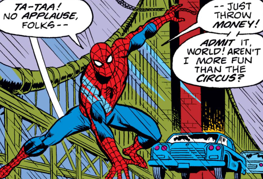 spider-man applause
